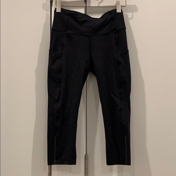 lululemon athletica Pants - lululemon Fast and Free Crop